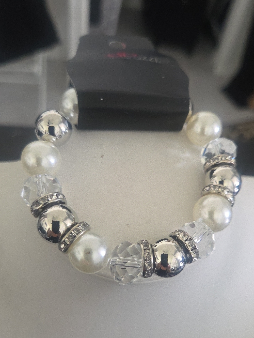 Paparazzi Camera Chic White Bracelet NWT
